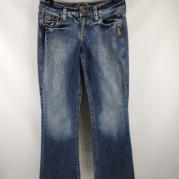 Silver Jeans Lola Bootcut Jeans Womens Size 28x32 Denim Pants - Picture 1 of 10